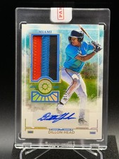 Dillon Head 2025 Boys of Summer Prospect Materials Holo-Gold Patch/Auto #1/10