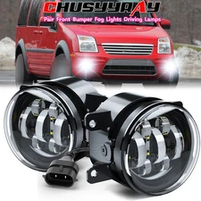 L+R Pair of LED Bumper Lamp Front Fog Light FIT FORD TRANSIT CONNECT 2011-2022