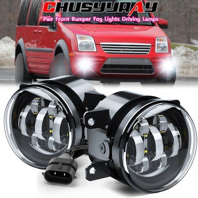 L+R Pair of LED Bumper Lamp Front Fog Light FIT FORD TRANSIT CONNECT 2011-2022