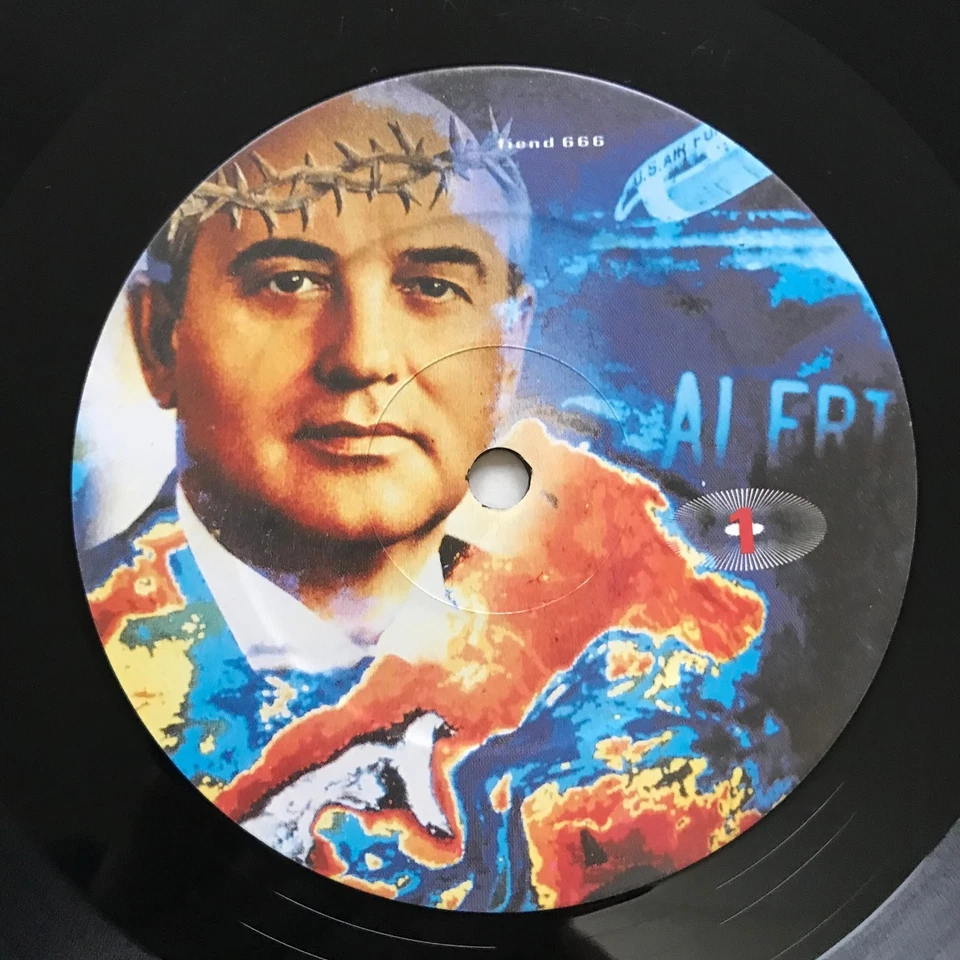 The Shamen - In Gorbachev We Trust - vinyl LP Album 1989 Demon Records fiend 666 - Image 3 of 4