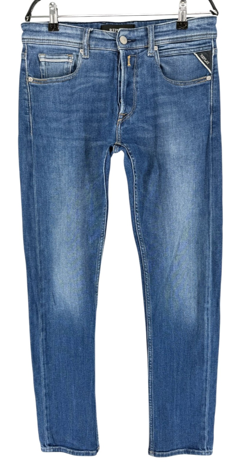 REPLAY Men Grover Straight Regular Jeans Size W30 L32