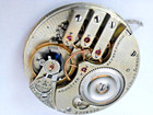 VTG. W & E SCHMIDT MILWAUKEE  POCKET WATCH MOVEMENT, 21 JEWELS Sz.16, RUNS NICE! — photo 3
