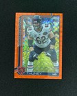 2025 Topps Chrome Football Orange Geometric Refractor Joe Thuney #50
