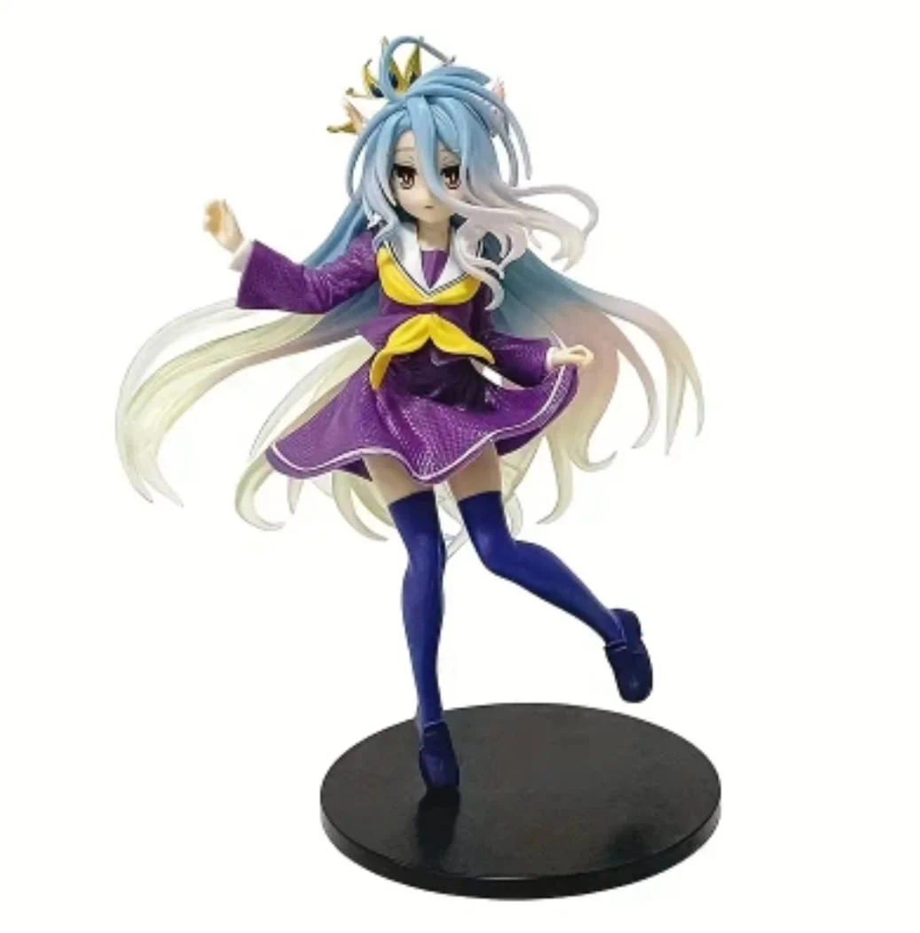 Originale Genuino TAO NO GAME NO LIFE 18 cm Shiro Action Figure Giocattoli Per I Bambini Regalo Da Collezione Modello Ornamenti  26