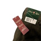 David Taylor Men's Brown Pleated Dress Pants 32W Twill Straight Leg — photo 2