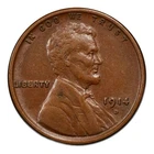 1914-D Lincoln Wheat Cent PCGS AU-50 BN