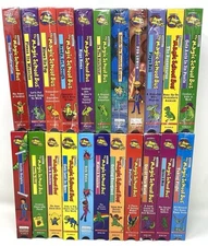 Magic School Bus VHS  Vintage 90s Children TV Show Frizzle Lot Of 22 (12 Sealed)