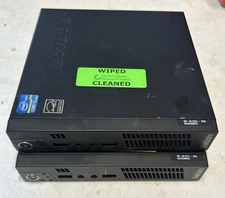 (LOT OF 2) Lenovo ThinkCentre M92P Micro PC Intel i5-3470T 2.9GHz NO RAM NO HDD