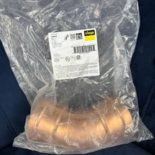 Viega 20658 ProPress 3in 45 Degree Elbow  3"x3" Copper PxP Green Dot