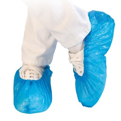 HYGOSTAR Überschuhe Standard CPE 40µ | 50 Paar Überziehschuhe Schuhüberzieher