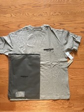 Fear of God Essentials Dark Oatmeal T-Shirt Men  s XS 100 Authentic - NEW