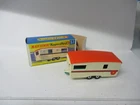 Matchbox Lesney Superfast SF57 Eccles Caravan- beige, STRIPE & FLOWER, boxed