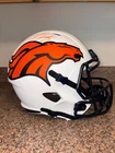 Jerry Jeudy Signed Denver Broncos Lunar Eclipse Fullsize Helmet Beckett COA