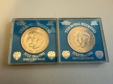 Commemorative Barclays Coins - Royal Wedding 1981 Prince Charles and Lady Diana