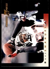 Bert Emanuel 1997 Pinnacle X-Press #102 Falcons NFL READ FREE SHIP AutographDen