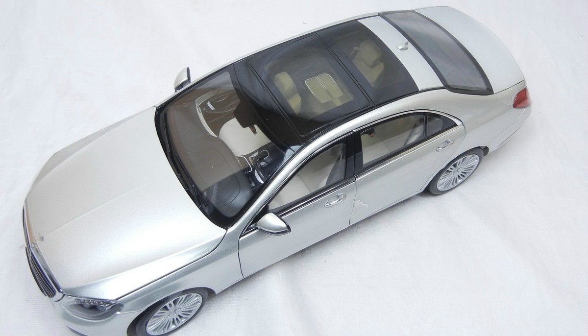 NOREV 2014 MERCEDES BENZ S CLASS (W222) SILVER 1:18 DEALER EDITION