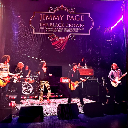Jimmy Page+The Black Crowes-Jones Beach 2000 Vol 1-2LP-Played Once-Cleaned