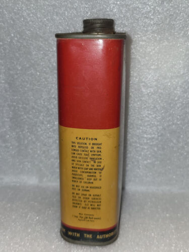 Vintage Ad Dose Verpackung Ölkanne ESSO Flit Öl Ddt Tötet Standard Vakuum Deckel - Bild 9 von 9
