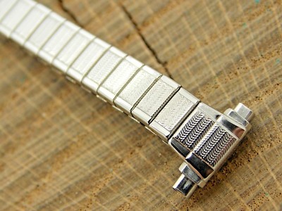 Speidel Ladies Watch Band Unused Stainless Steel NOS Vintage 10mm-13mm Expansion