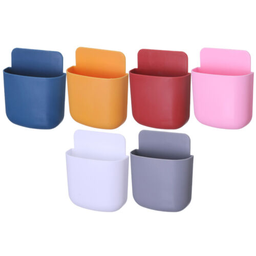 6 PCS Storage Box For Remote PPP Office Wall Phone Holder - Picture 1 of 12