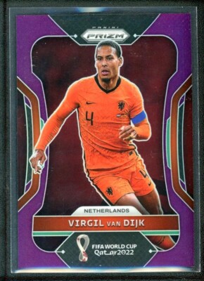 2022 VIRGIL VAN DIJK /199 PANINI PRIZM FIFA WORLD CUP QATAR 2022
