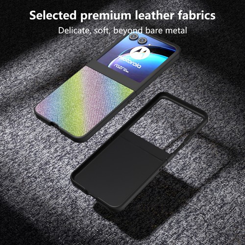 For Motorola Razr 60 Ultra/Razr ultra 2025/Razr+ 2024 Shockproof Leather Case - Picture 5 of 14