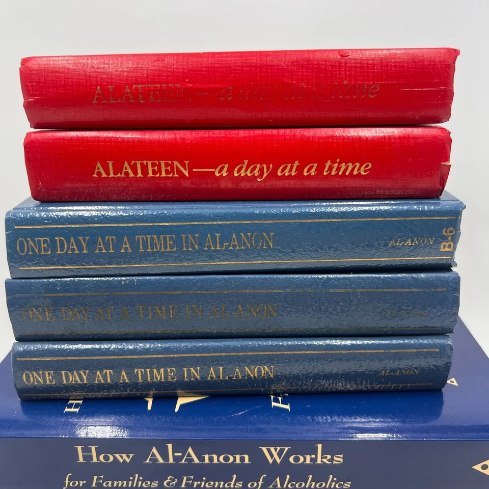 Lot of 10 Al-Anon Recovery Books How Al-Anon Works 12 Steps Traditions AlaTeen Foto 2 de 4