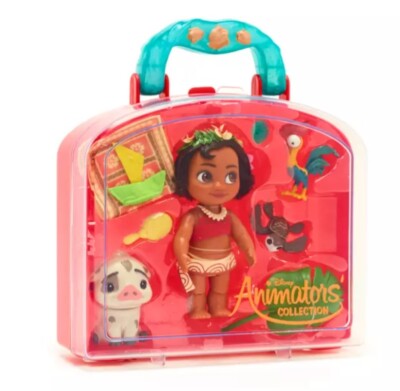 Disney Store Moana Mini Puppe Spielset, Disney Animators' Collection