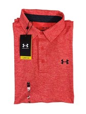 Under Armour Playoff 2.0 Versa Red - 608 Polo Shirt Men's Size Medium New