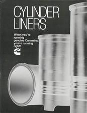 1980 Cummins Engine Company - Cylinder Liners...