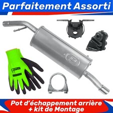 Pot d'échappement Peugeot 207