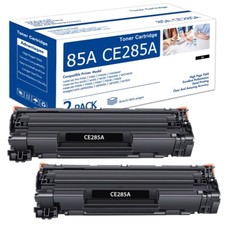 2PK CE285A 85A Toner Cartridge for HP LaserJet P1102w M1212nf M1217nfw MFP