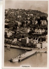 00427 Britain From The Air Senior Service Cigarette Card, Torquay
