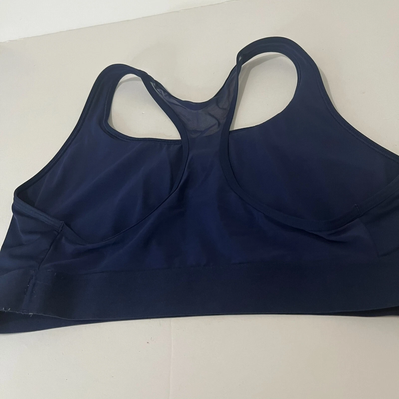 victoria-secret-vs logo mesh racerback tank-bra