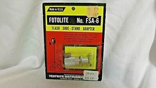 VINTAGE FOTOLITE NO. FSA-6 FLASH SHOE STAND ADAPTER