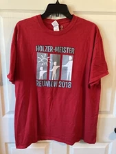 Gilden Men’s Red Pullover T-Shirt Size XL