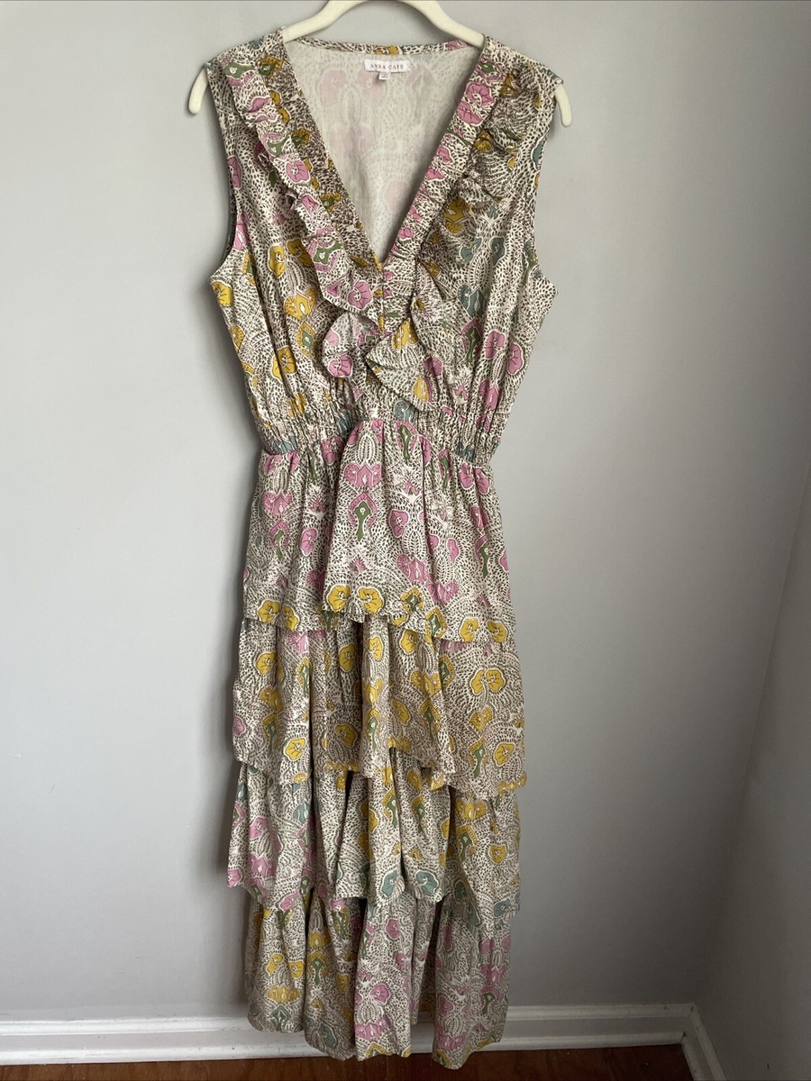bohemian maternity maxi dress Pink Cotton & Lace Bohemian Maxi Dress, Maternity, Baby Girl Shower Small / LightCoral