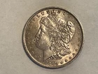 1884-O Morgan Silver Dollar AU White with CARTWHEEL LUSTER
