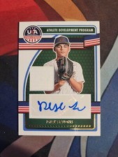 2023 Stars and Stripes Dylan Stallones Auto-Relic USA Baseball ADPS-DT 