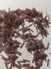 Vintage Bugle Beads 35 Grams 7mm 9mm sz 3