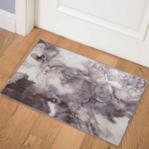 Yuma Abstract Marble Polyester Washable Indoor Area Rug or Runner Rug - Picture 4 of 24
