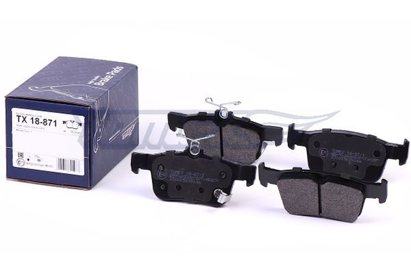 Tomex Brakes BremsbeläGe Bremsbelegsatz Hinten Passend FüR Honda Civic X-image
