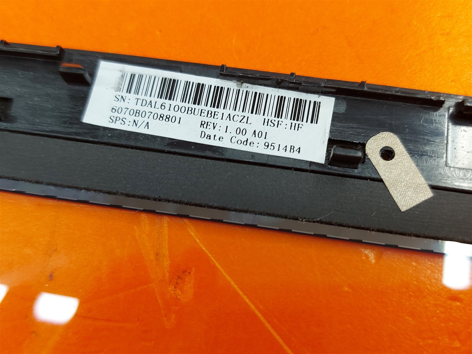 HP Envy 17-j173cl 6070B0708801 Touch Screen Digitizer Glass Bezel  