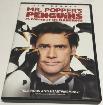 Mr. Poppers Penguins (DVD, 2011) English, French and Spanish