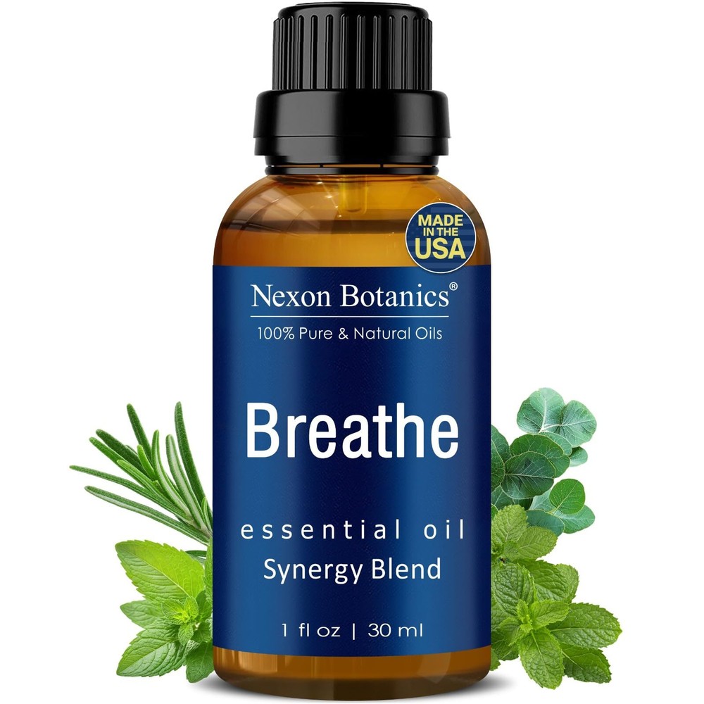 Breathe Easy Essential Oil 30ml for Sinus Relief & Clear Airways