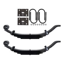 Trailer 6 Leaf Slipper Spring Suspension Kit for 5" Tube 12000 lb Axles