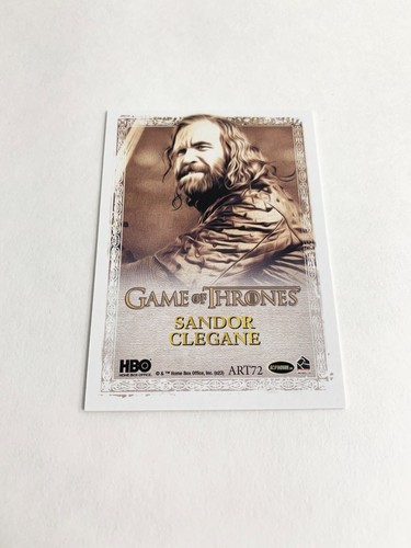 Tarjeta de arte e imágenes de Juego de Tronos de Sandor Clegane 2023 # ART72 - Imagen 2 de 2