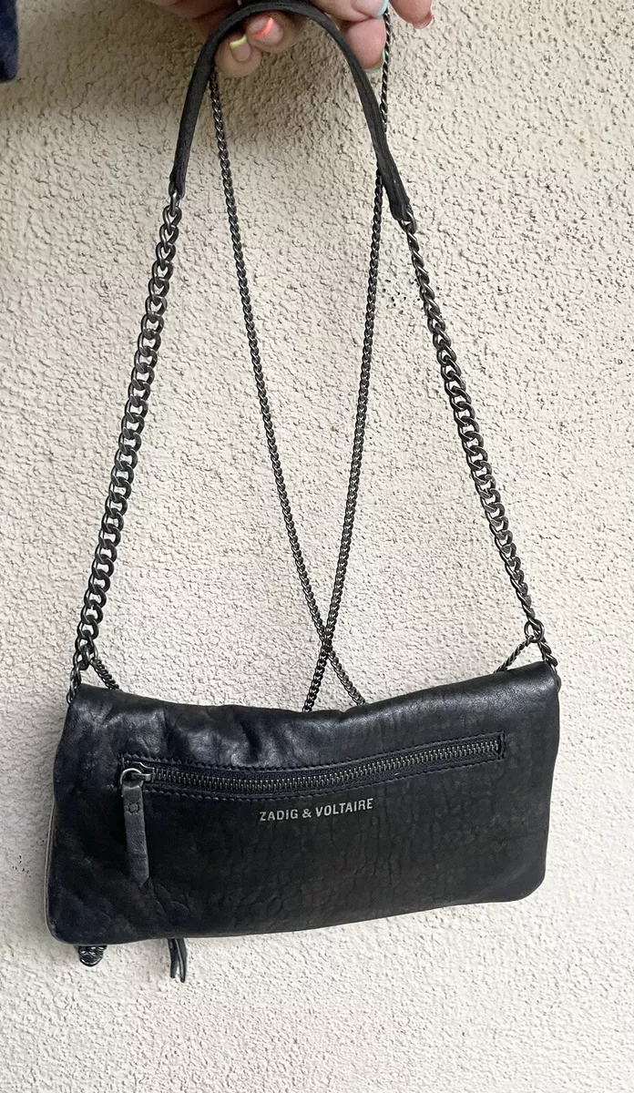 Rock Hobo Bag - Zadig & Voltaire - Black - Leather