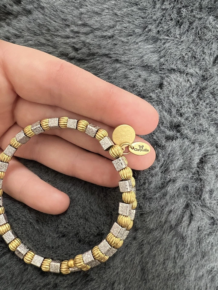 Armband Armreif Chrysalis Gold Silber - Bild 3 von 4