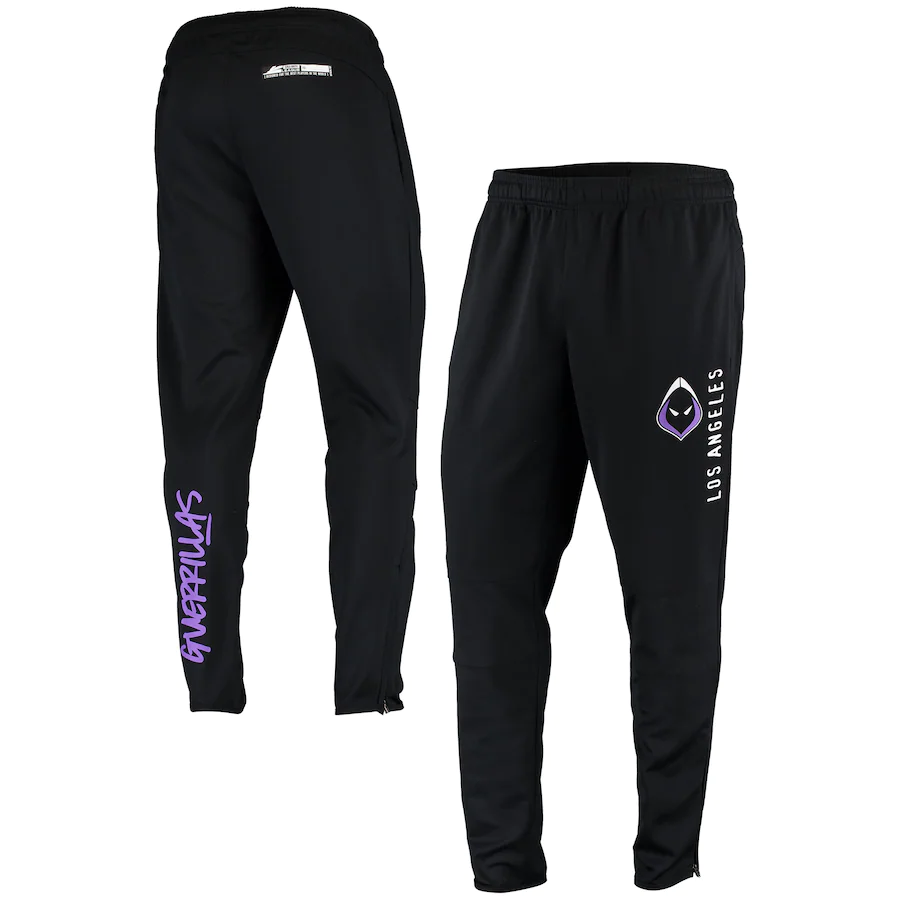 Call of Duty League Men's Los Angeles Guerrilas Team Kit Jogger Pants, Black